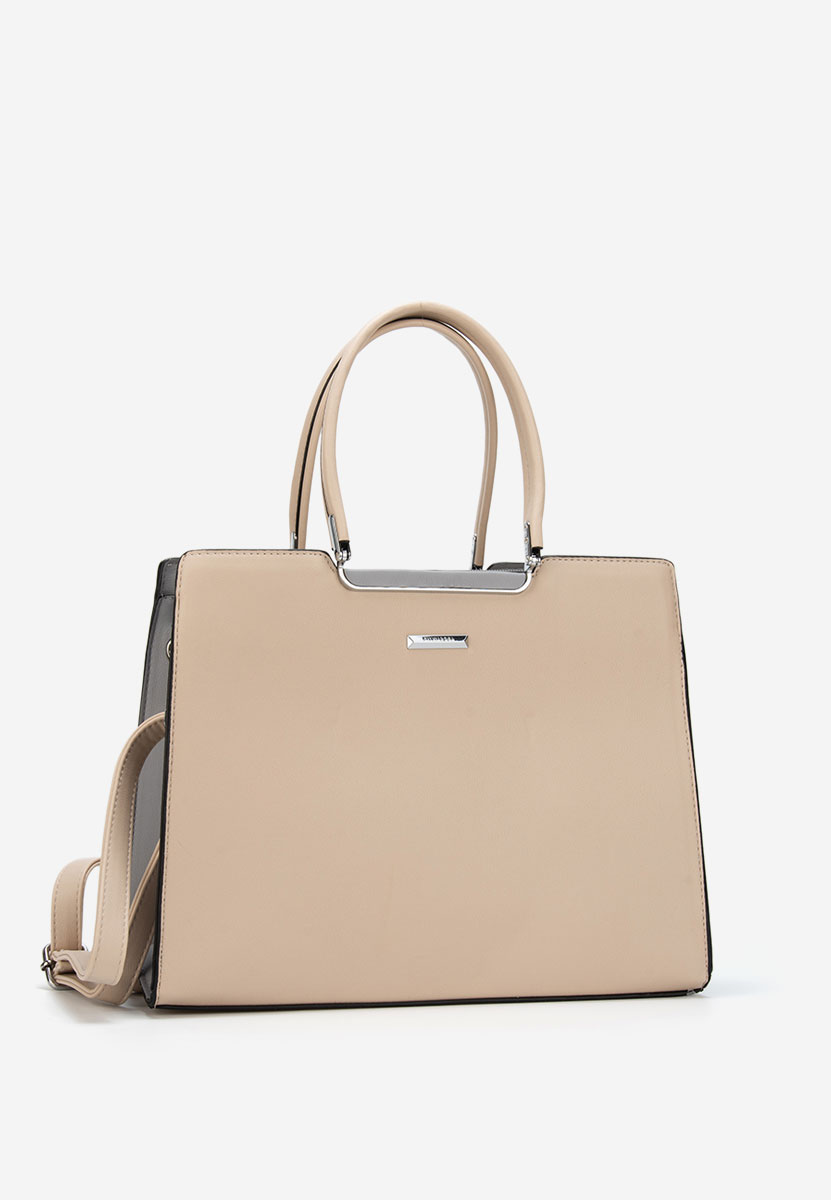 Дамски офис чанта Silvia Rosa 8167 бежова