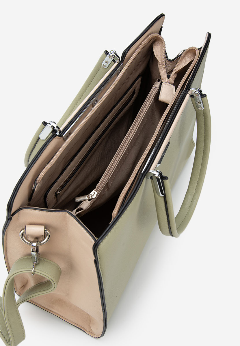 Дамски офис чанта Silvia Rosa 8167 зелена