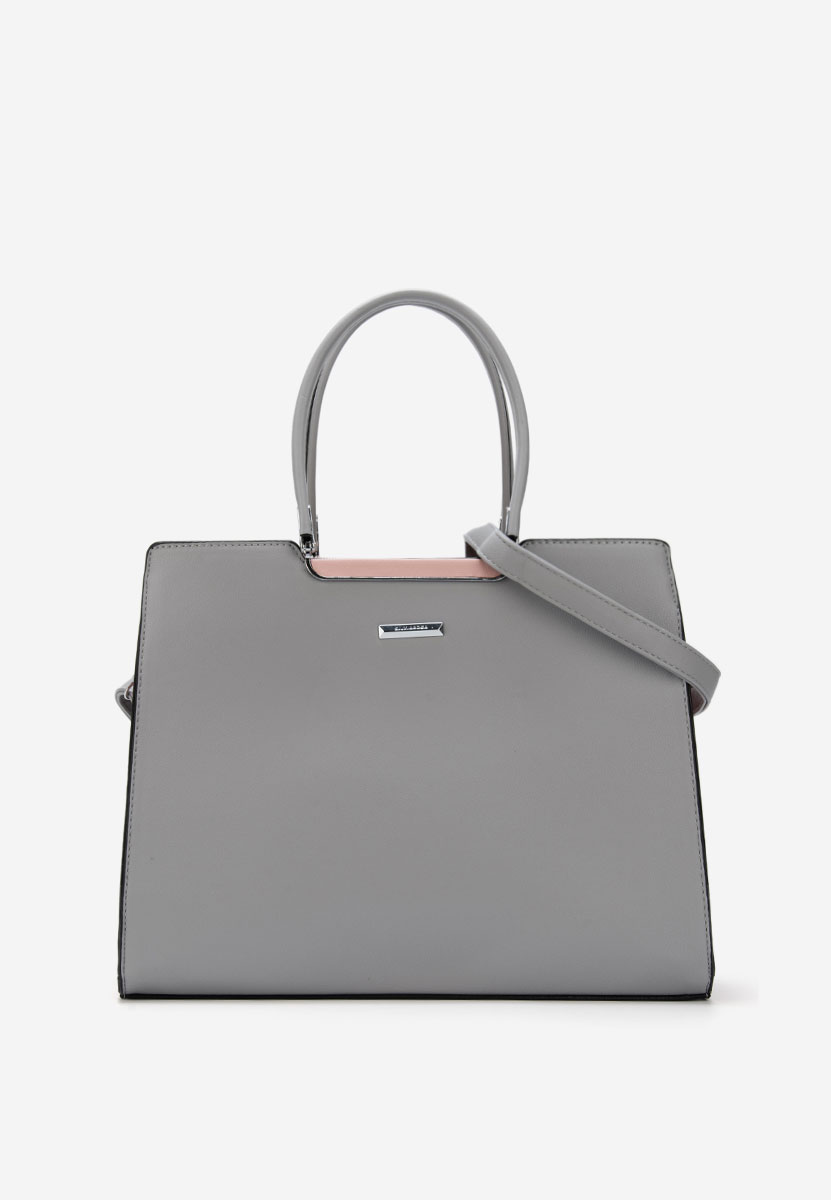 Дамски офис чанта Silvia Rosa 8167 сива