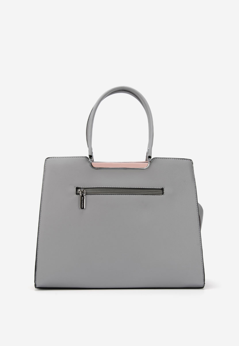 Дамски офис чанта Silvia Rosa 8167 сива