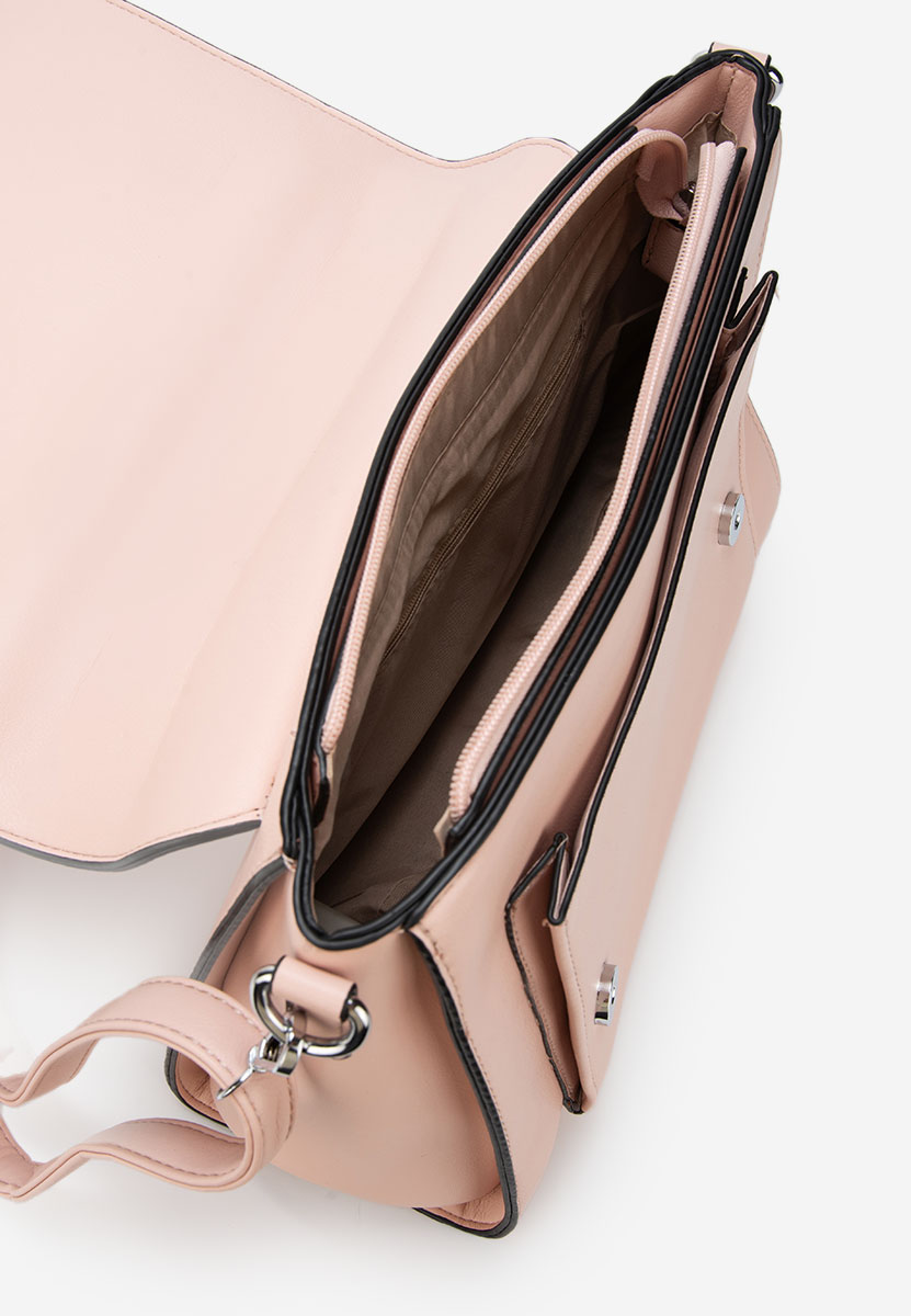 чанта за рамо Silvia Rosa 5963 розова