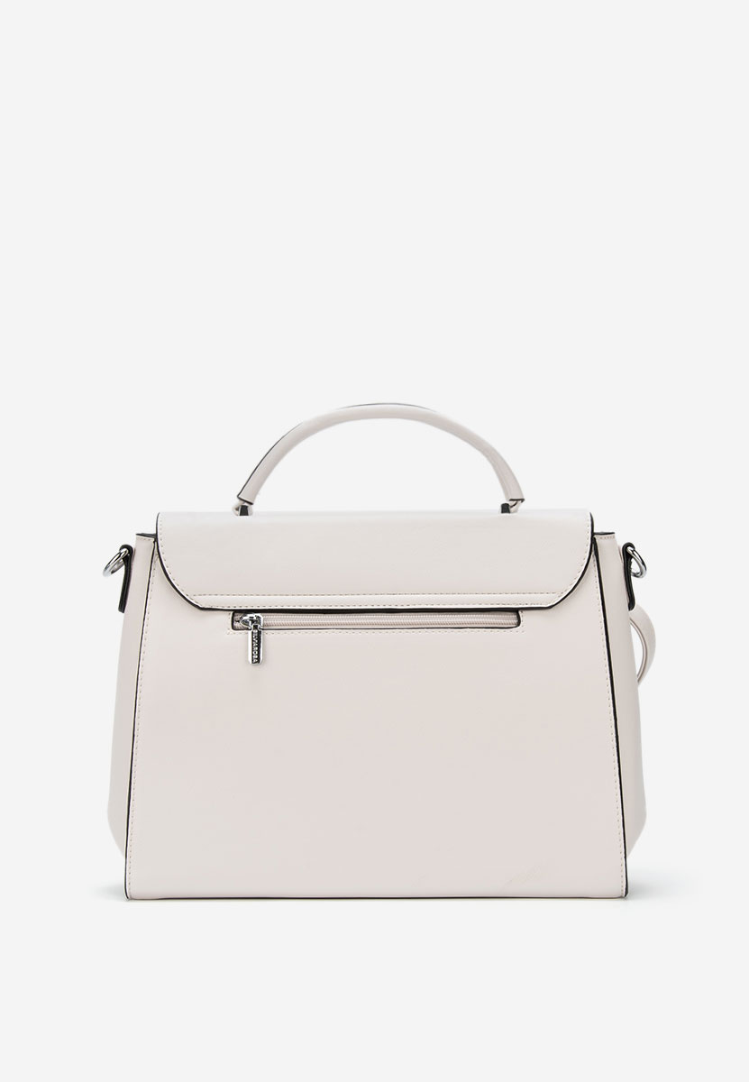 чанта за рамо Silvia Rosa 5963 Бяла