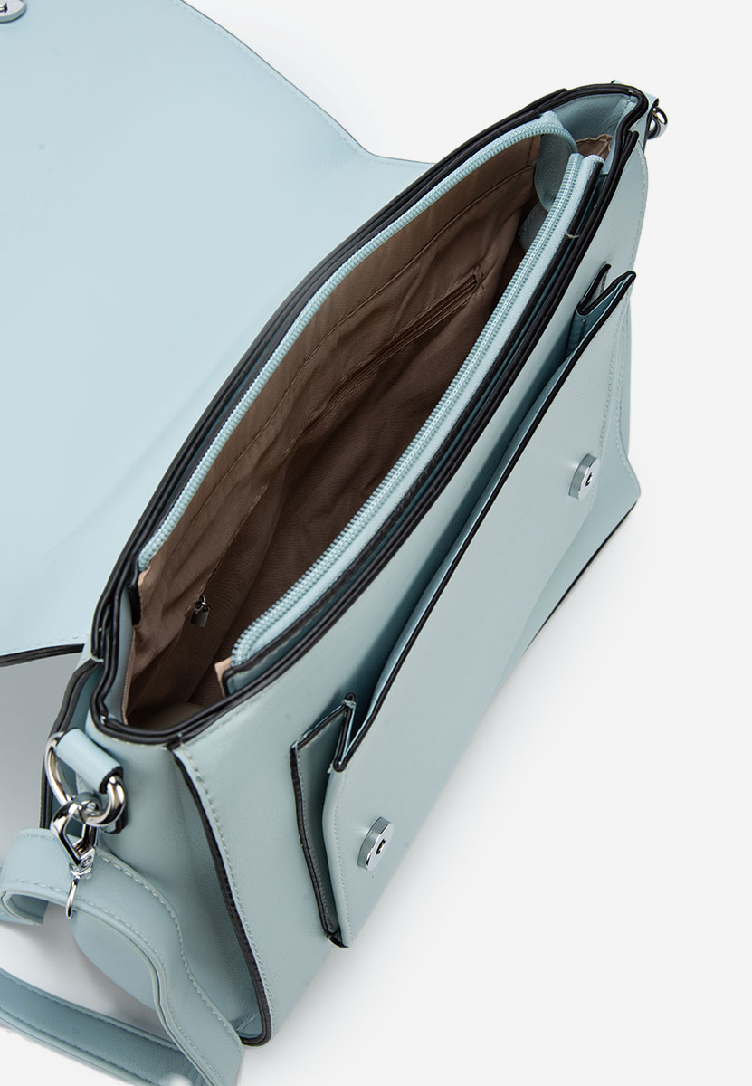 чанта за рамо Silvia Rosa 5963 синя