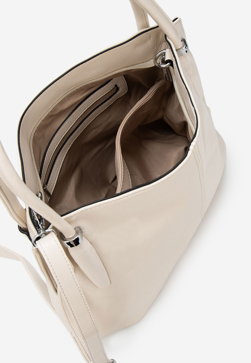 Ръчна чанта Silvia Rosa 8253 бежова