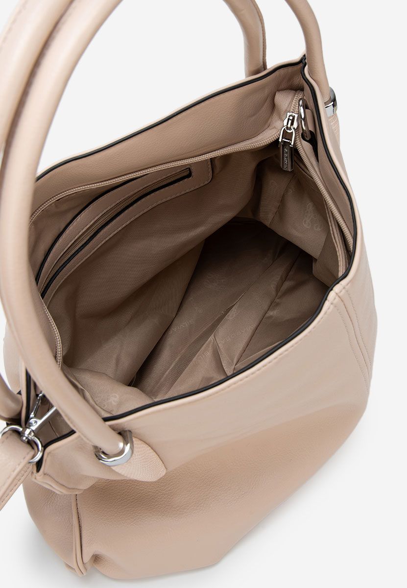 Ръчна чанта Silvia Rosa 8253 V2 бежова