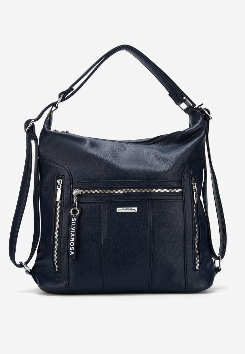 Ръчна чанта Silvia Rosa 6072 военно синя