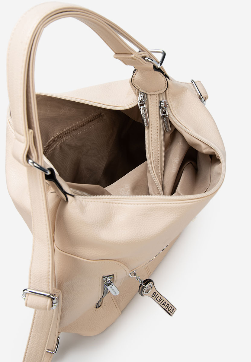 Ръчна чанта Silvia Rosa 6072 бежова