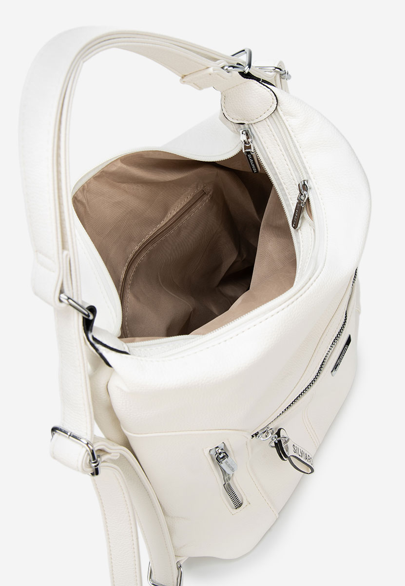 Ръчна чанта Silvia Rosa 6072 Бяла