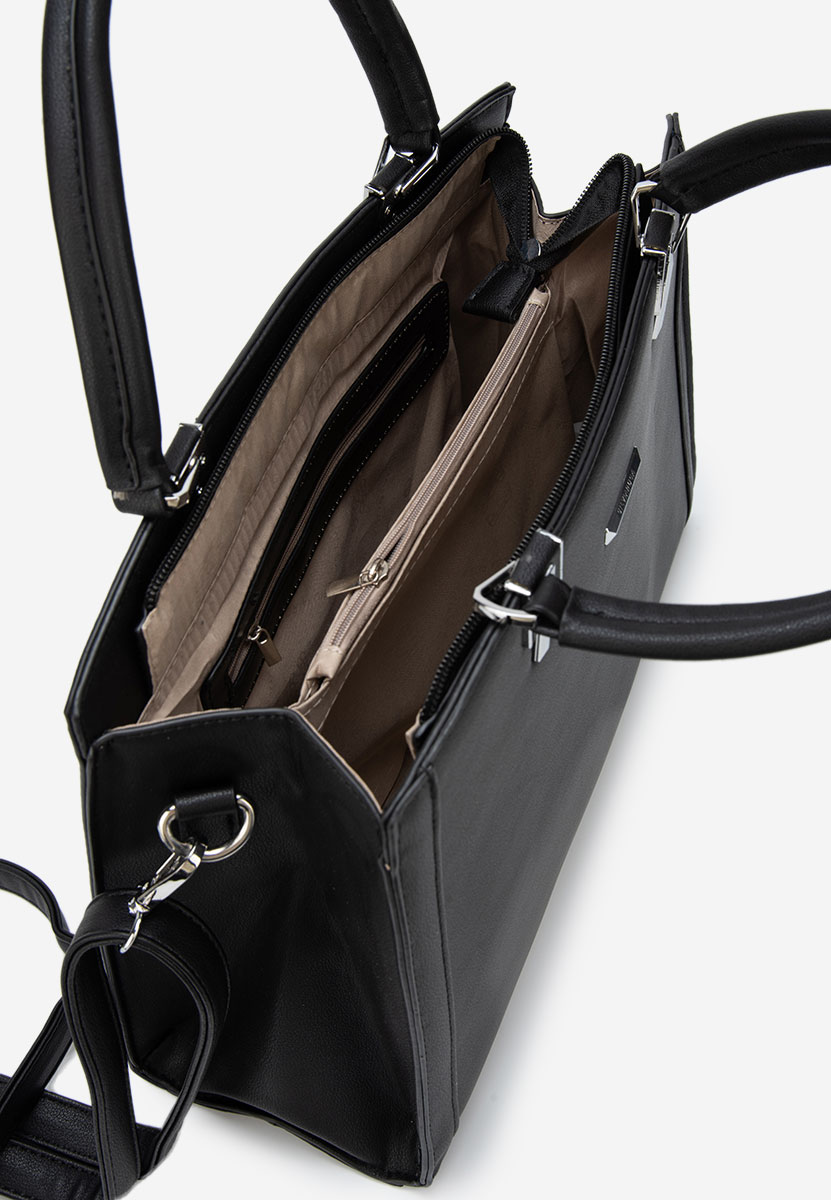 Дамски офис чанта Silvia Rosa 8168 черна