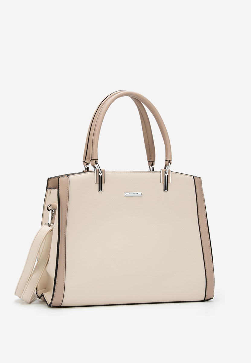 Дамски офис чанта Silvia Rosa 8168 Бяла