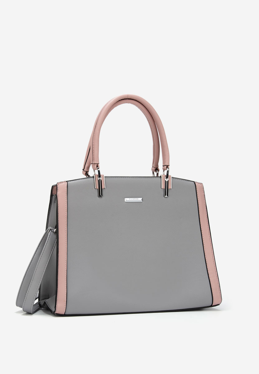 Дамски офис чанта Silvia Rosa 8168 сива