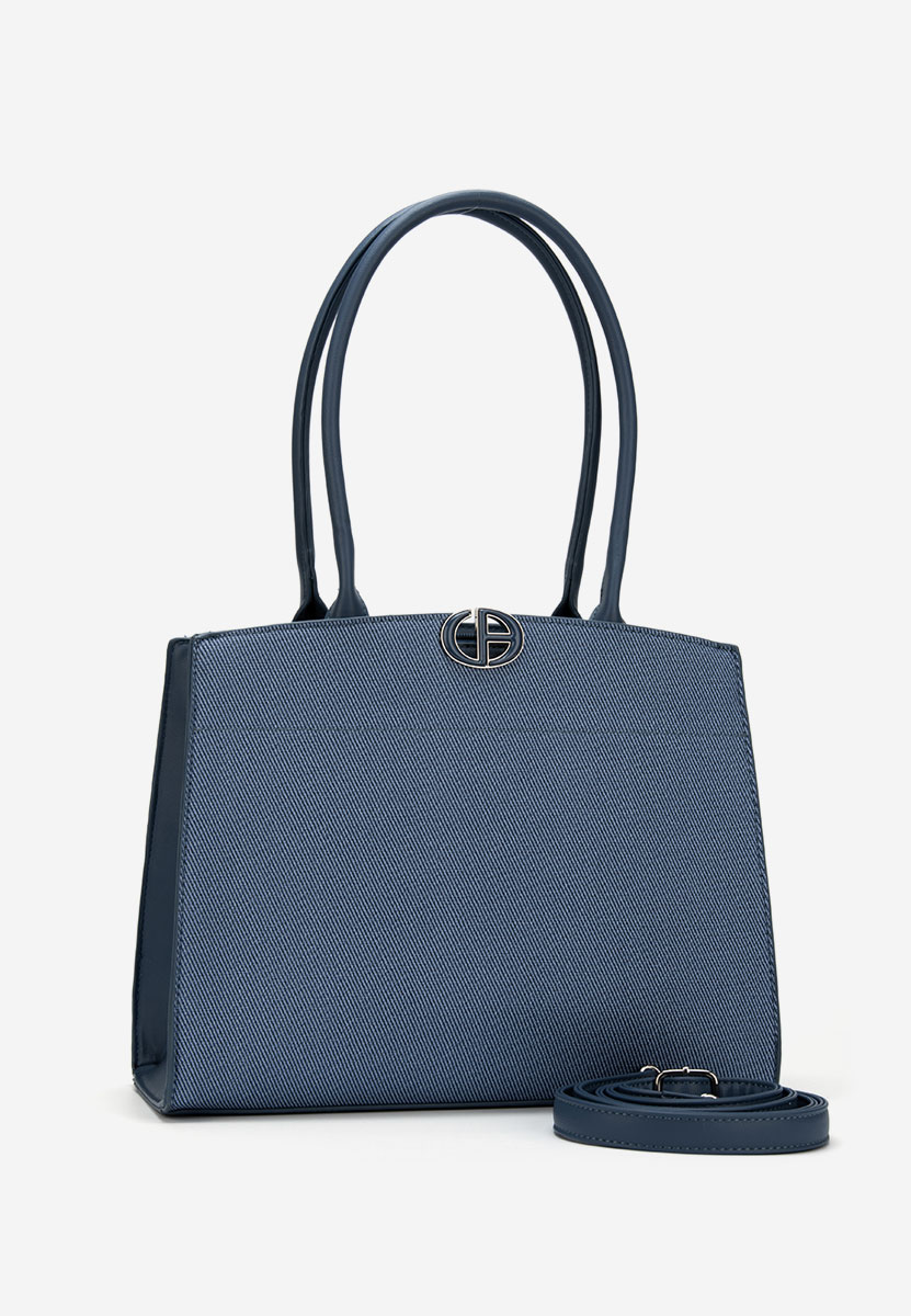 Дамски офис чанта Jaylena военно синя