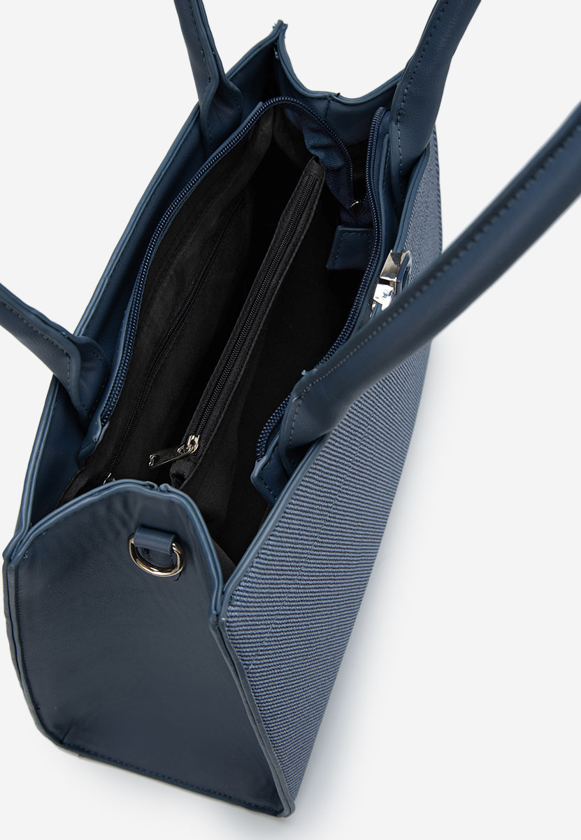 Дамски офис чанта Jaylena военно синя