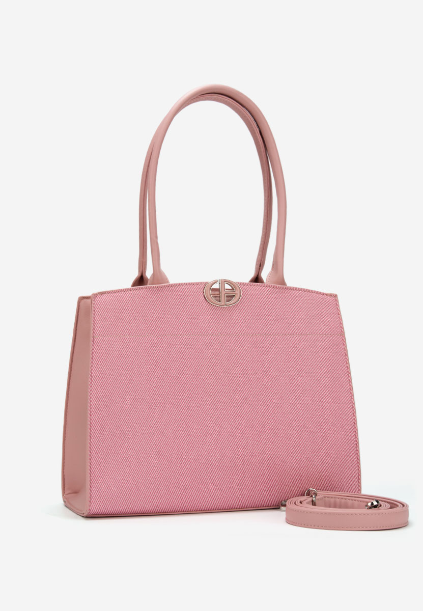 Дамски офис чанта Jaylena розова