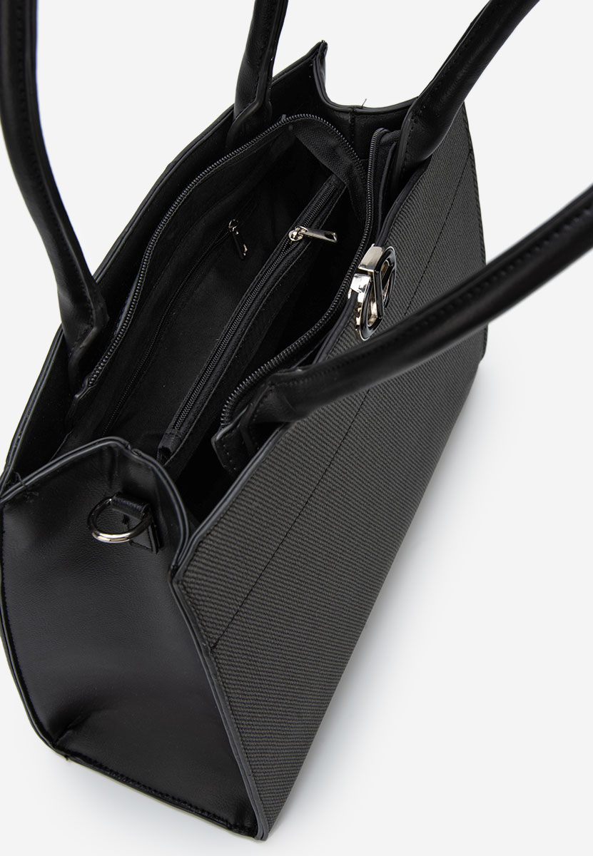 Дамски офис чанта Jaylena черна