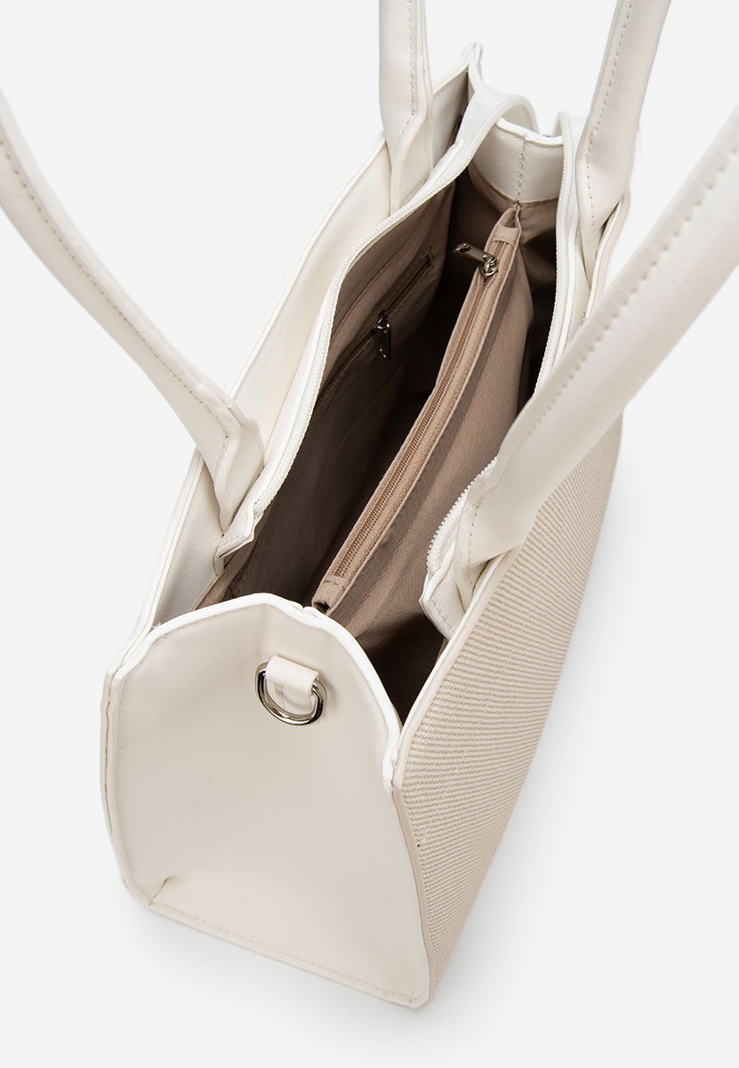 Дамски офис чанта Jaylena Бяла