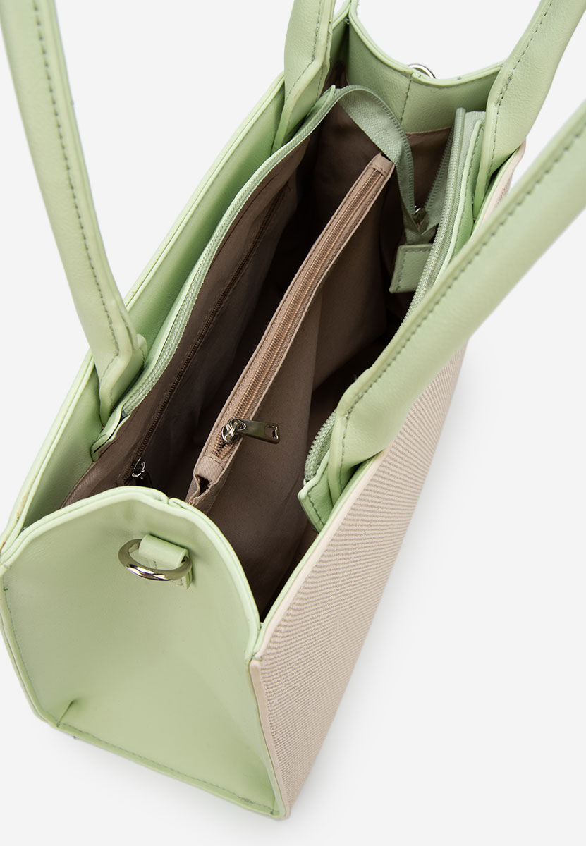 Дамски офис чанта Jaylena зелена