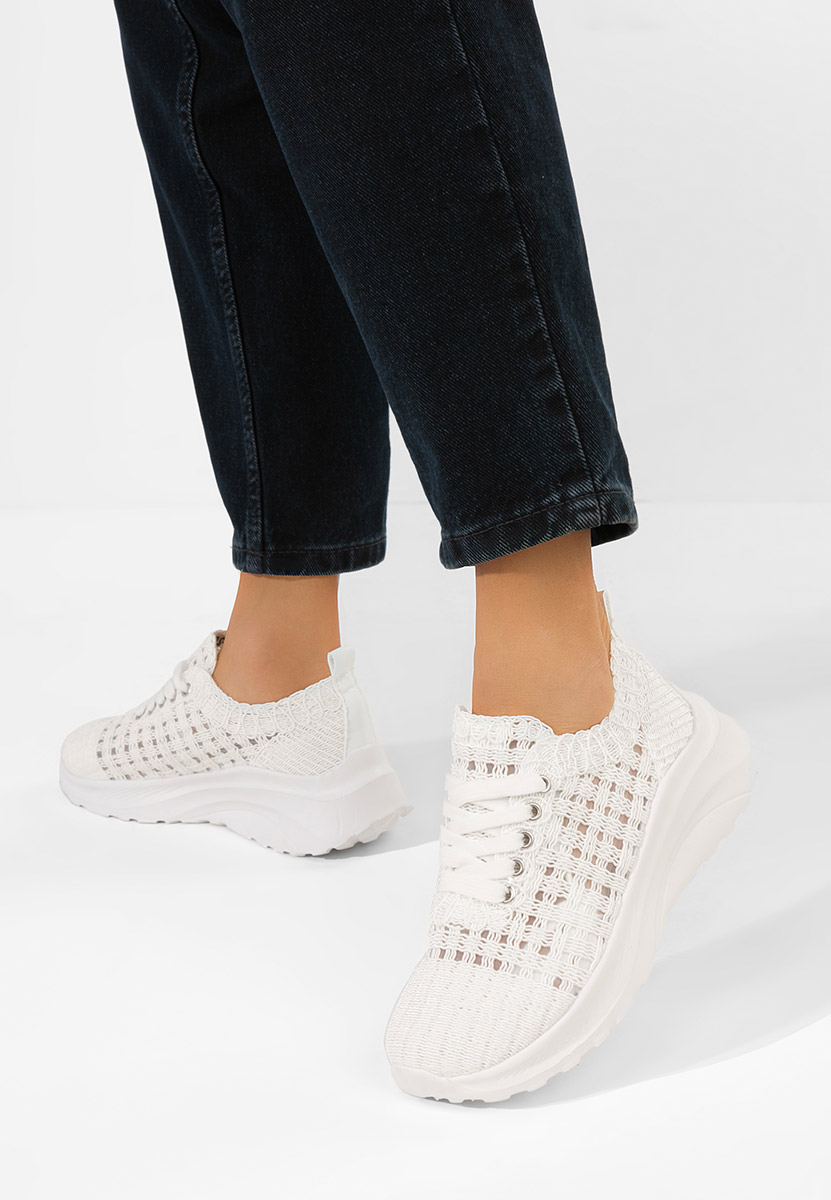 Дамски сникърси Valeia бели