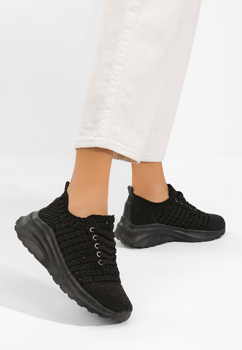 Дамски сникърси Valeia черни