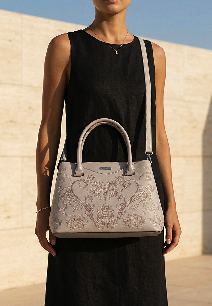 Ръчна чанта Silvia Rosa 25S505 сива