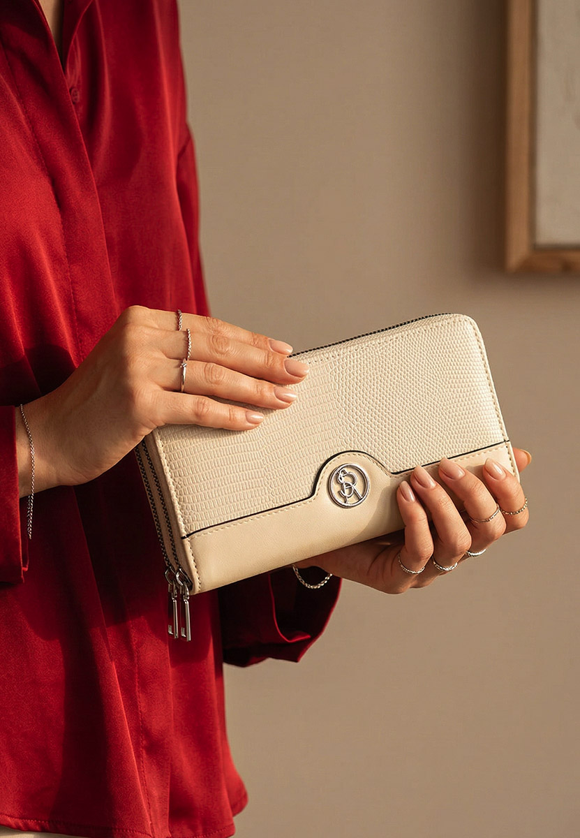 Дамско портмоне Silvia Rosa 3043 бежов