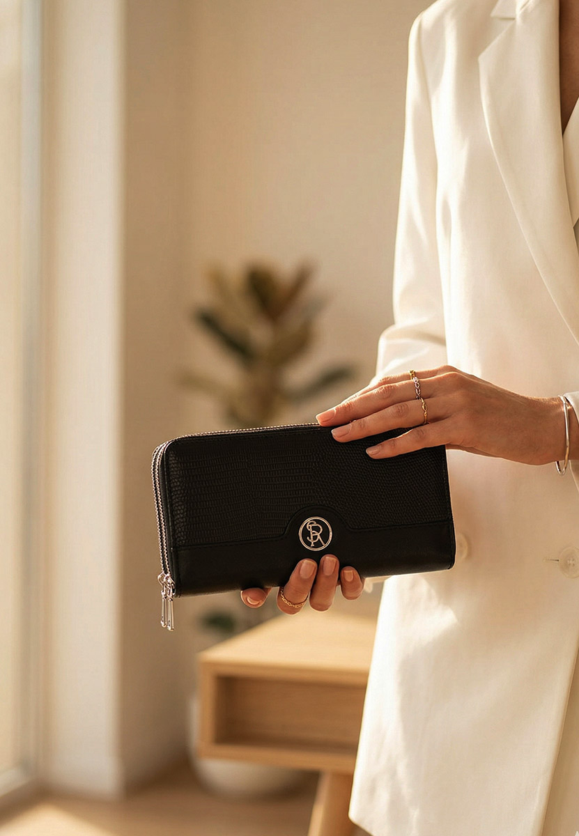 Дамско портмоне Silvia Rosa 3043 черна