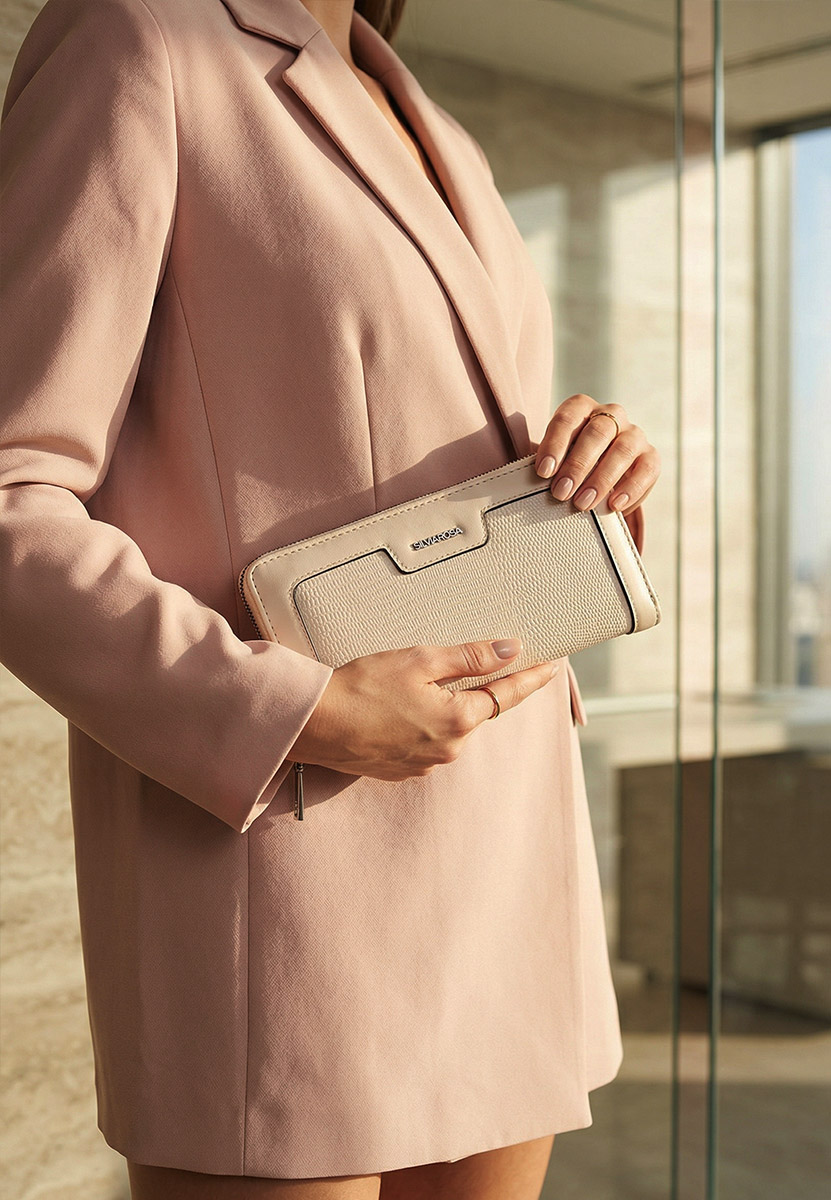 Дамско портмоне Silvia Rosa 3048 бежов