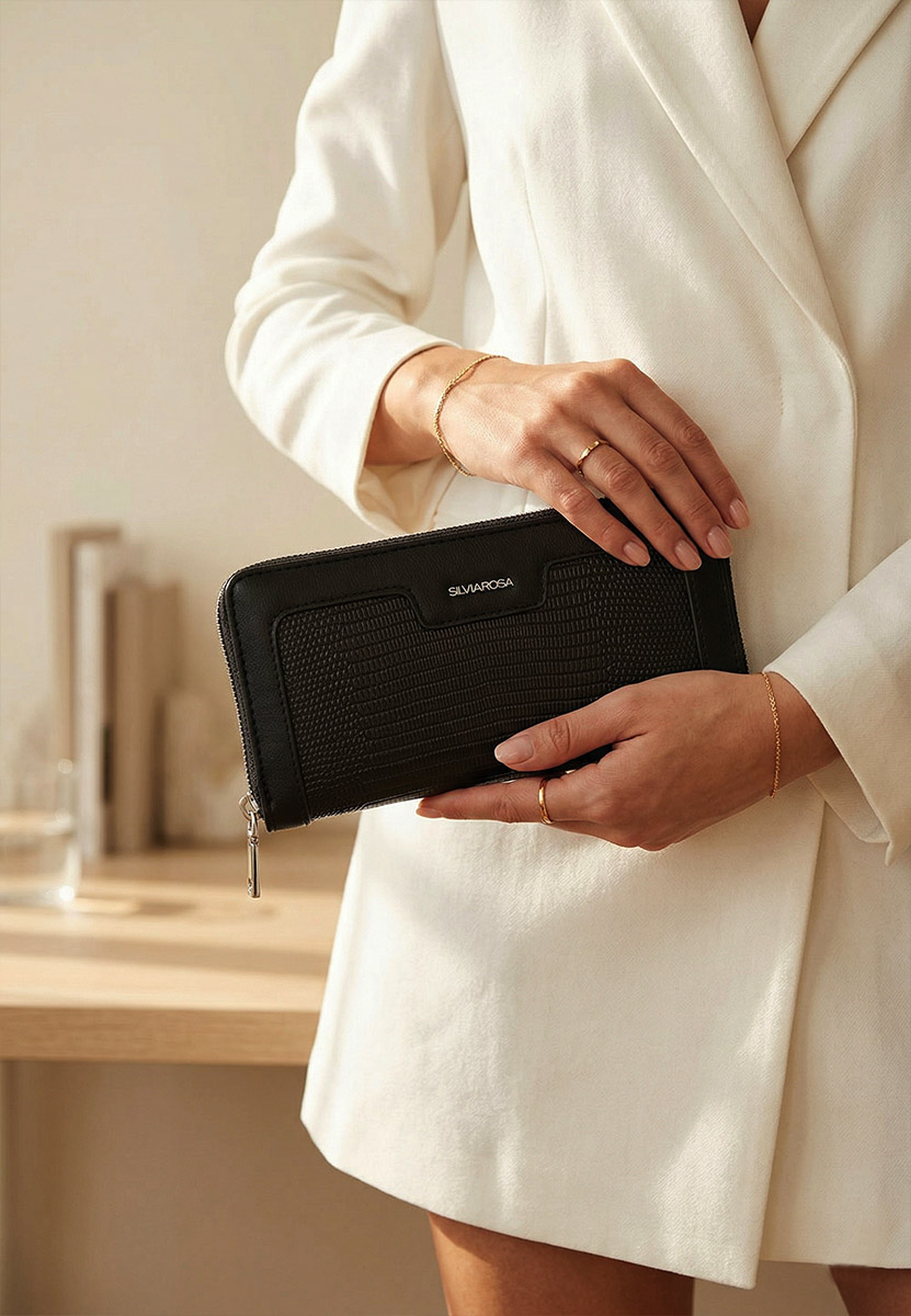 Дамско портмоне Silvia Rosa 3048 черна