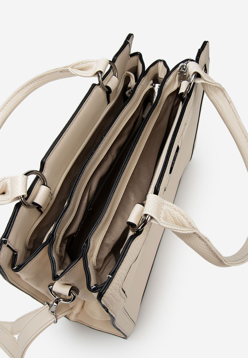 Ръчна чанта Silvia Rosa 8174 Бяла