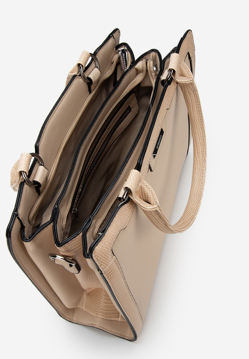 Ръчна чанта Silvia Rosa 8174 бежова