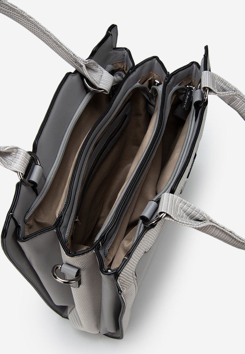 Ръчна чанта Silvia Rosa 8174 сива