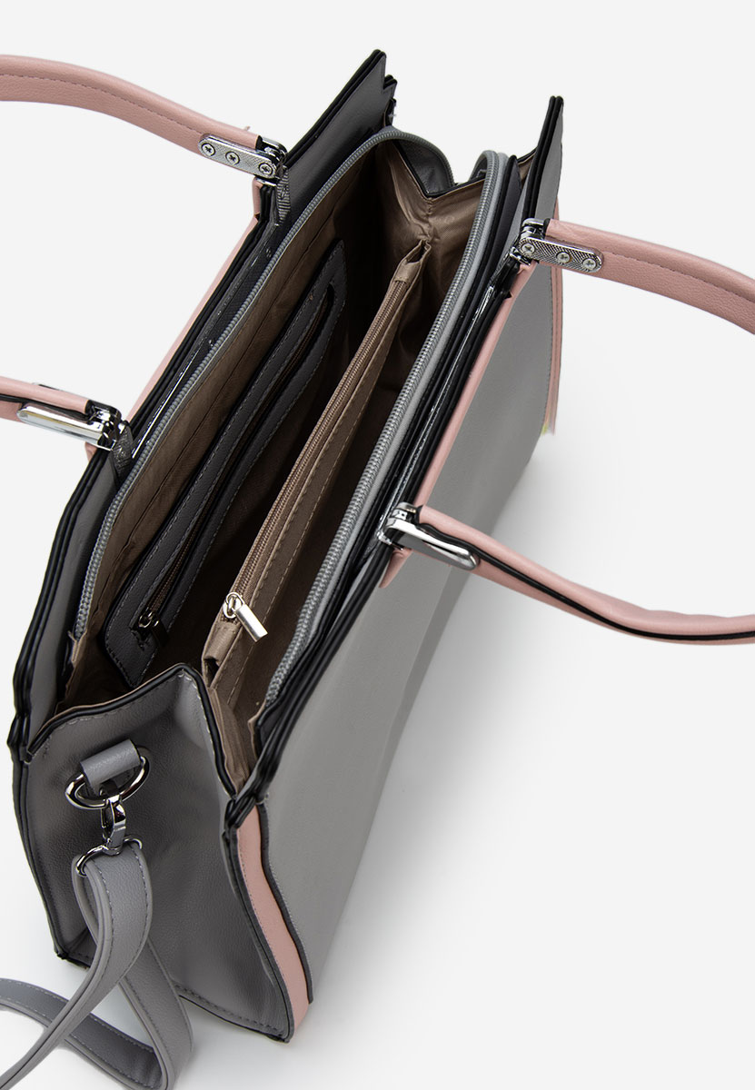 Ръчна чанта Silvia Rosa 8166 сива