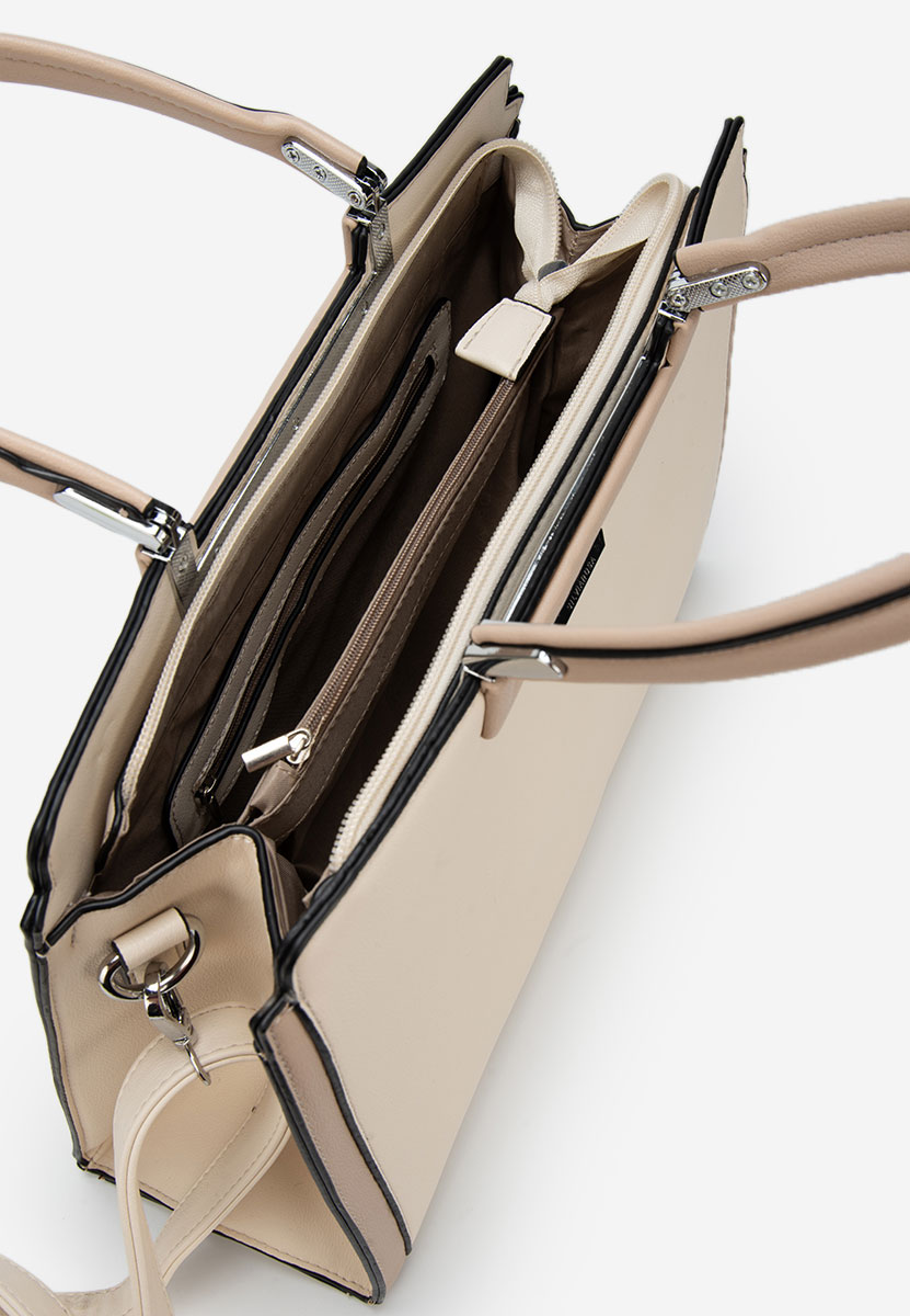 Ръчна чанта Silvia Rosa 8166 Бяла