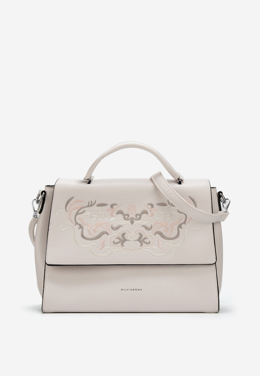 Ръчна чанта Silvia Rosa 5956 Бяла