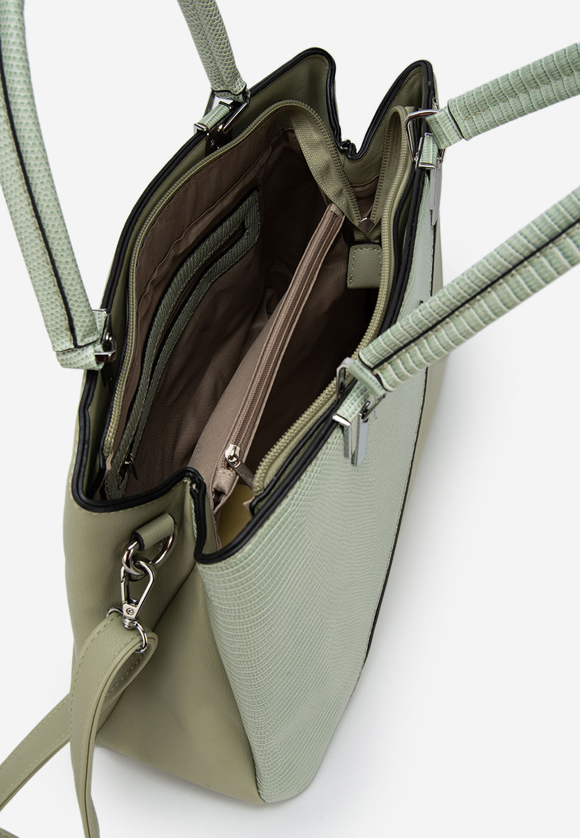 Ръчна чанта Silvia Rosa 8177 зелена