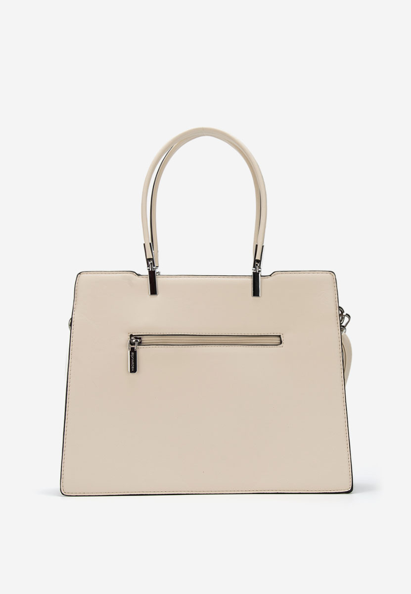 Дамски офис чанта Silvia Rosa 6921 Бяла