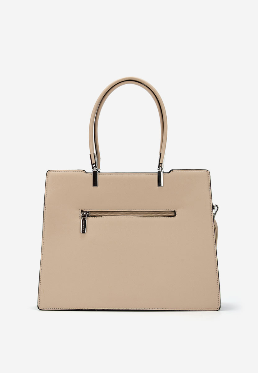 Дамски офис чанта Silvia Rosa 6921 бежова