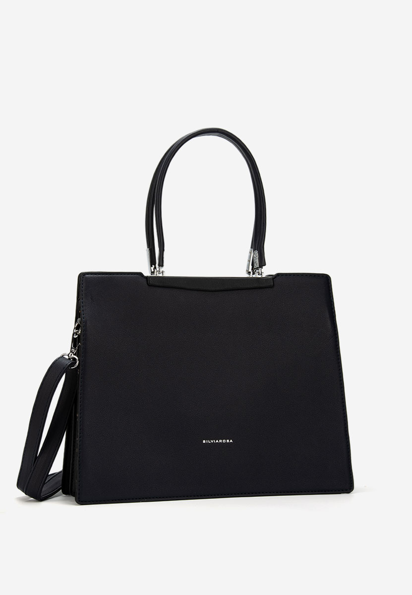 Дамски офис чанта Silvia Rosa 6921 военно синя