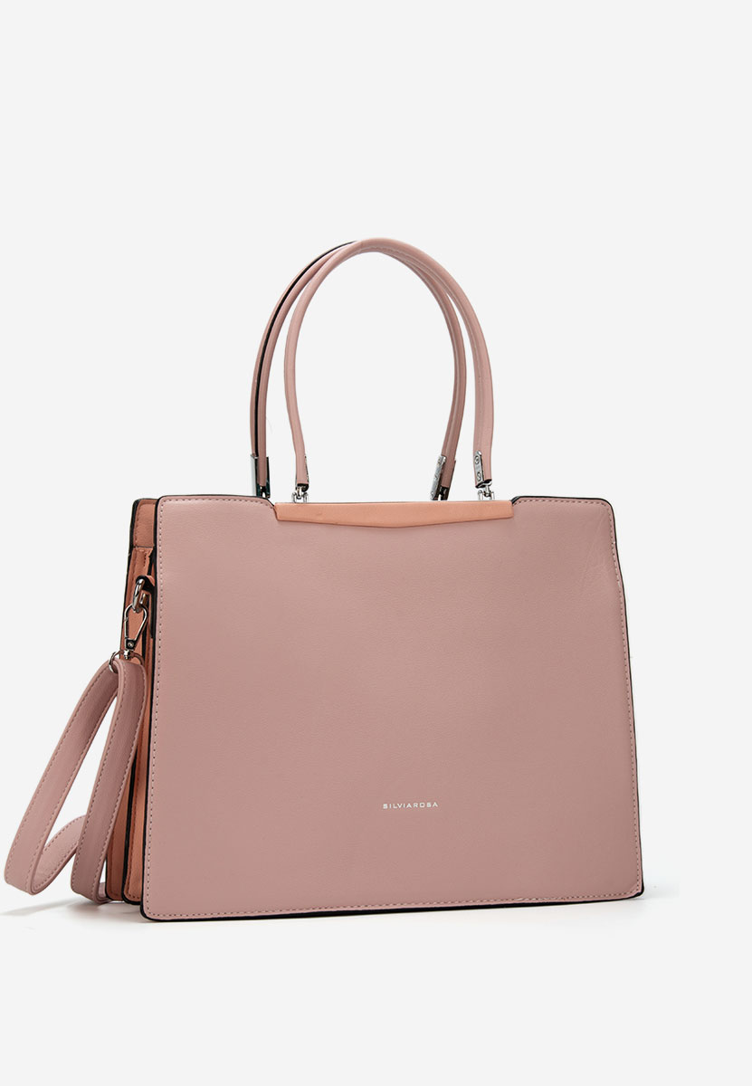 Дамски офис чанта Silvia Rosa 6921 розова