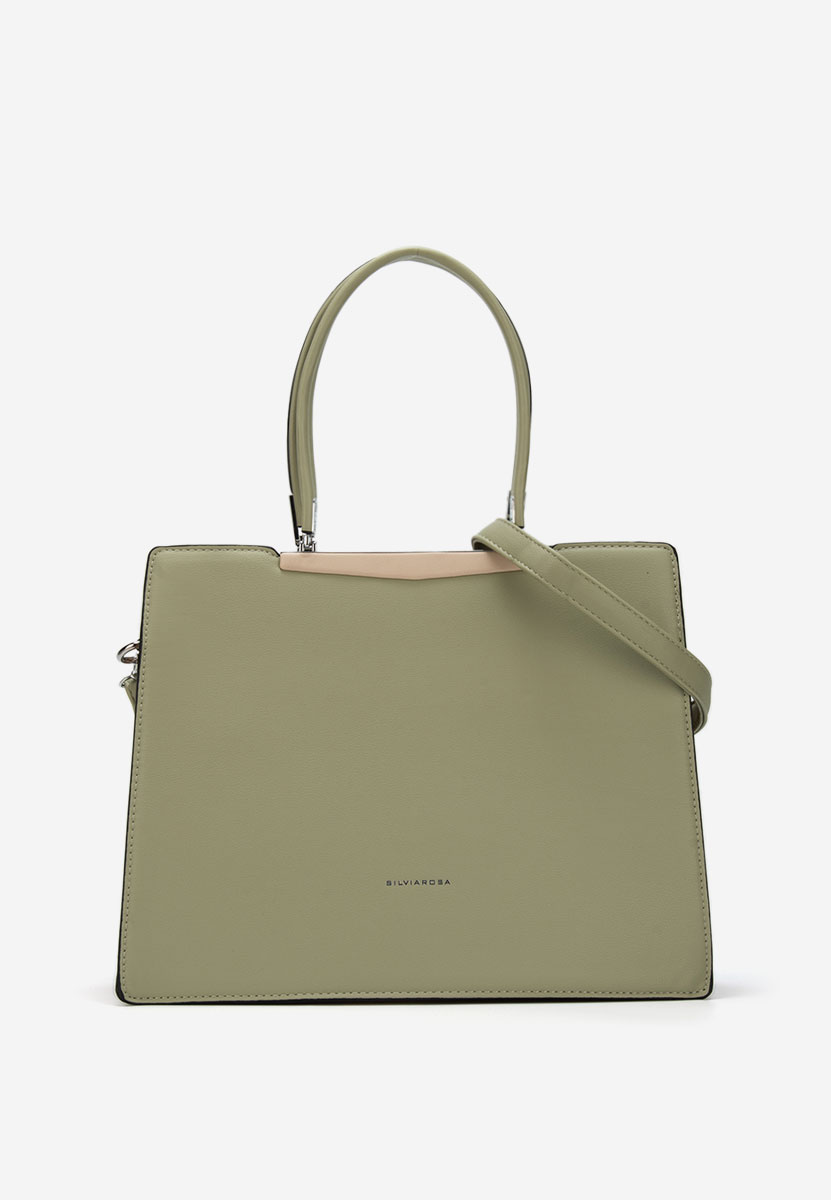 Дамски офис чанта Silvia Rosa 6921 зелена