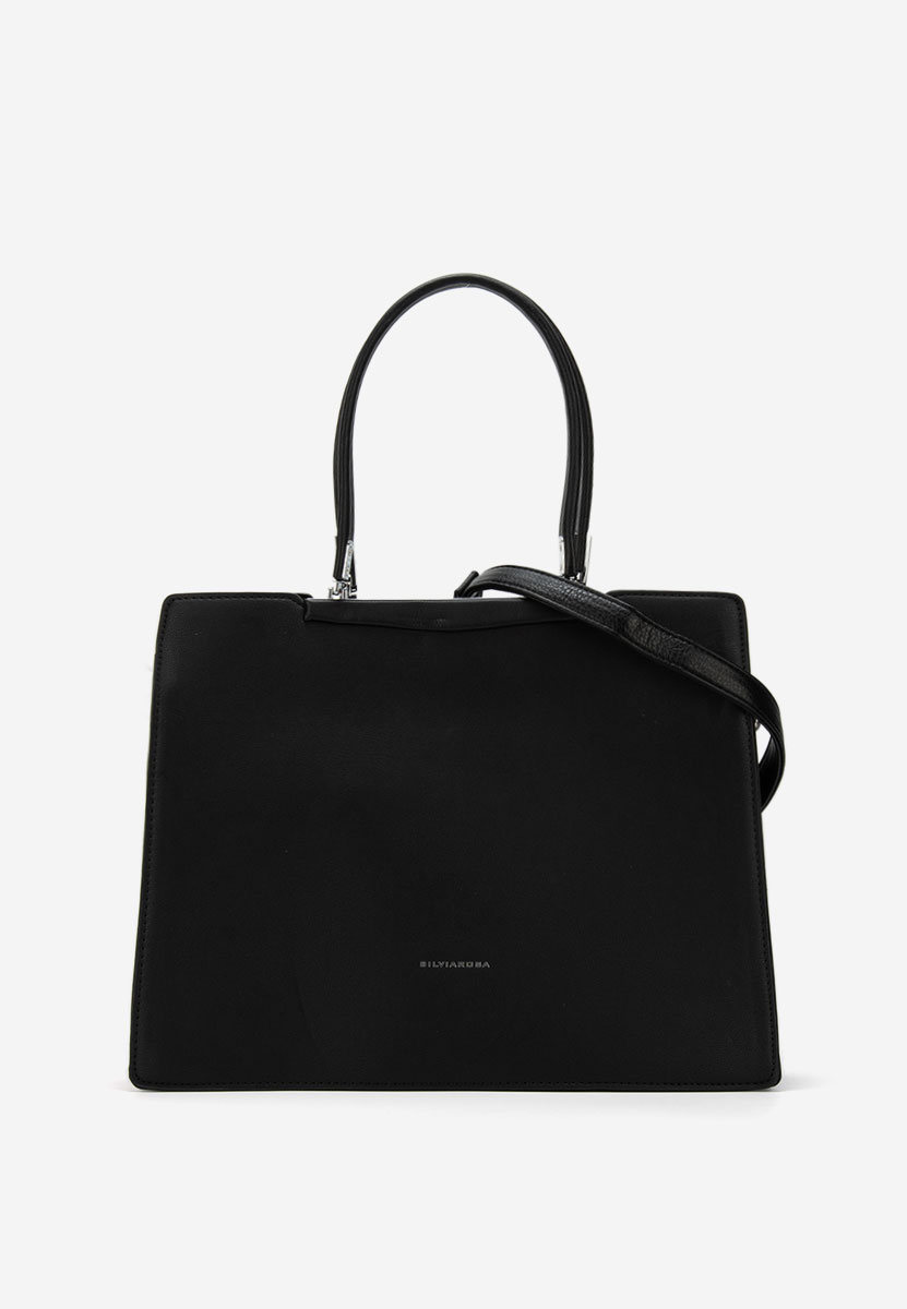 Дамски офис чанта Silvia Rosa 6921 черна