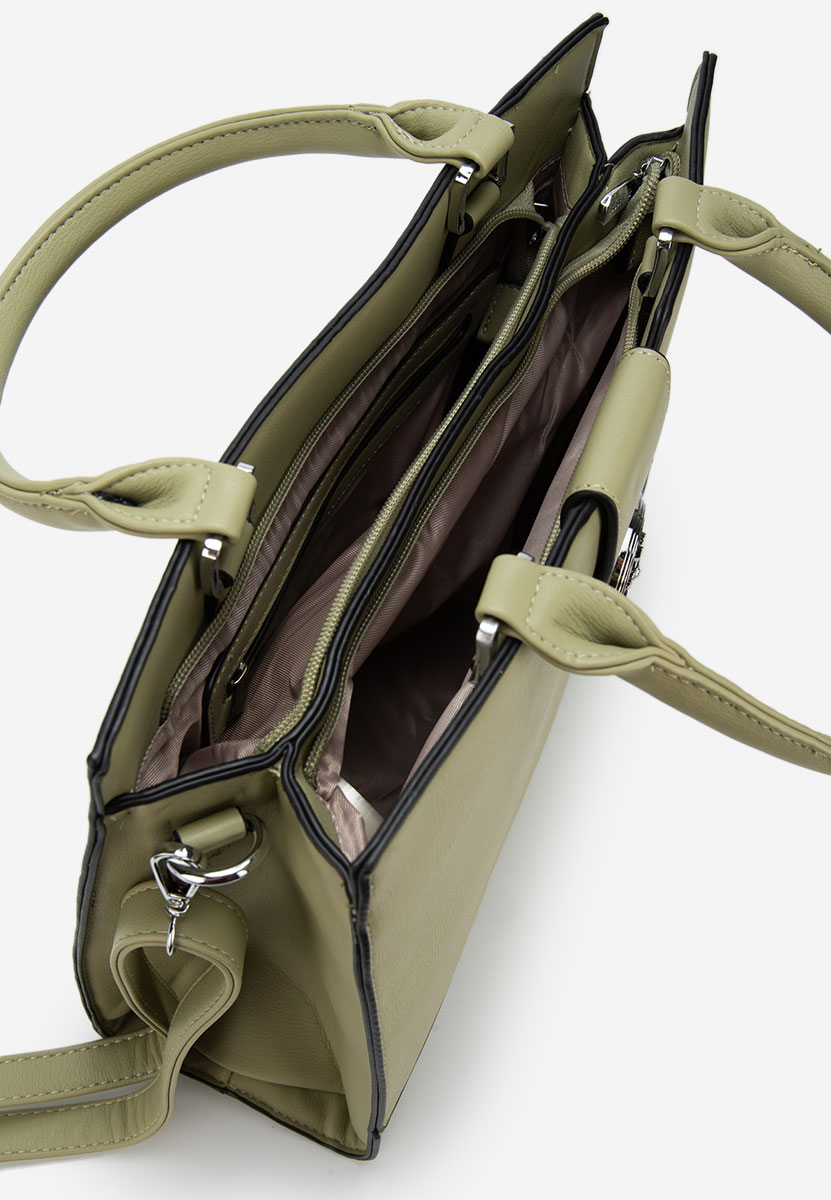 Ръчна чанта Silvia Rosa 8040 зелена