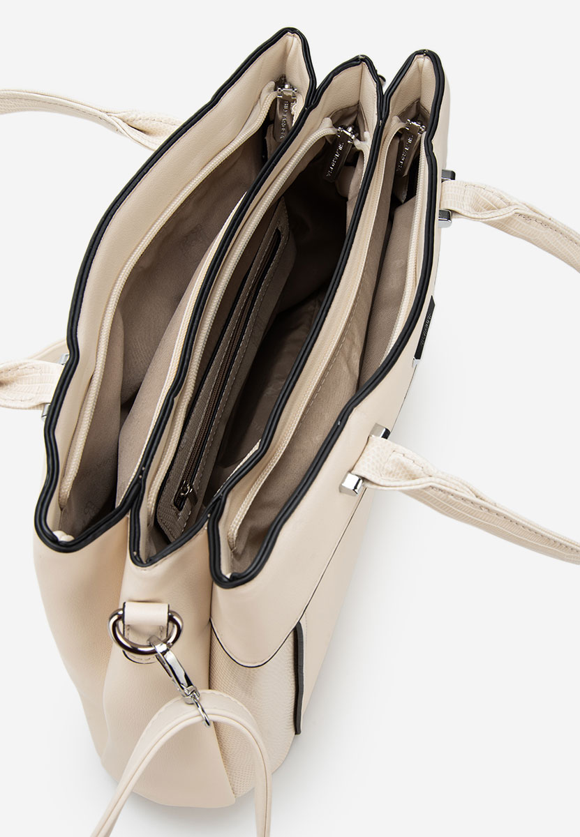 Ръчна чанта Silvia Rosa 6937 Бяла