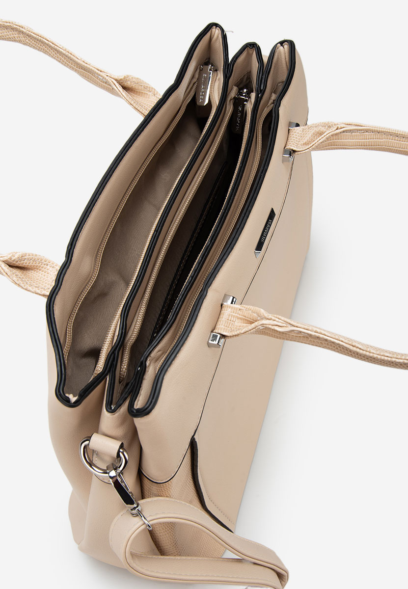 Ръчна чанта Silvia Rosa 6937 бежова