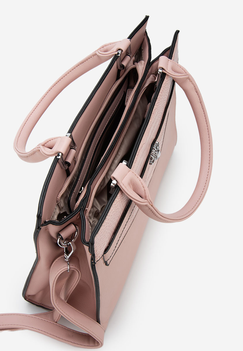 Дамски офис чанта Silvia Rosa 8041 розова