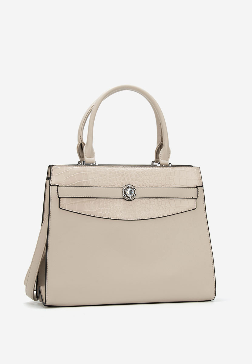 Дамски офис чанта Silvia Rosa 8041 сива