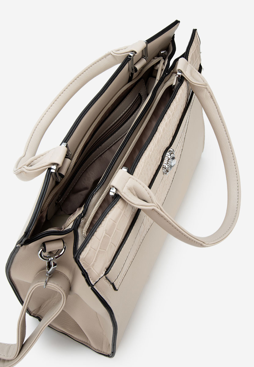 Дамски офис чанта Silvia Rosa 8041 сива