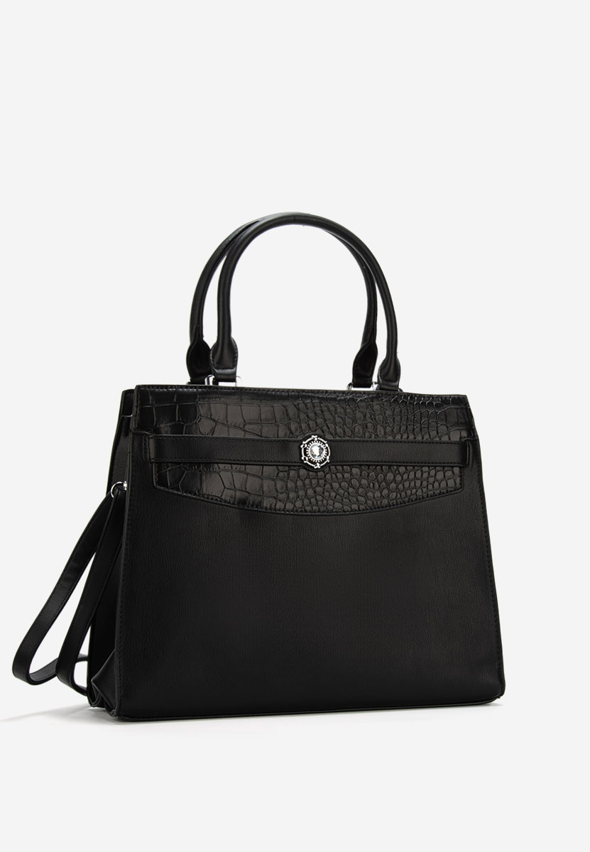 Дамски офис чанта Silvia Rosa 8041 черна