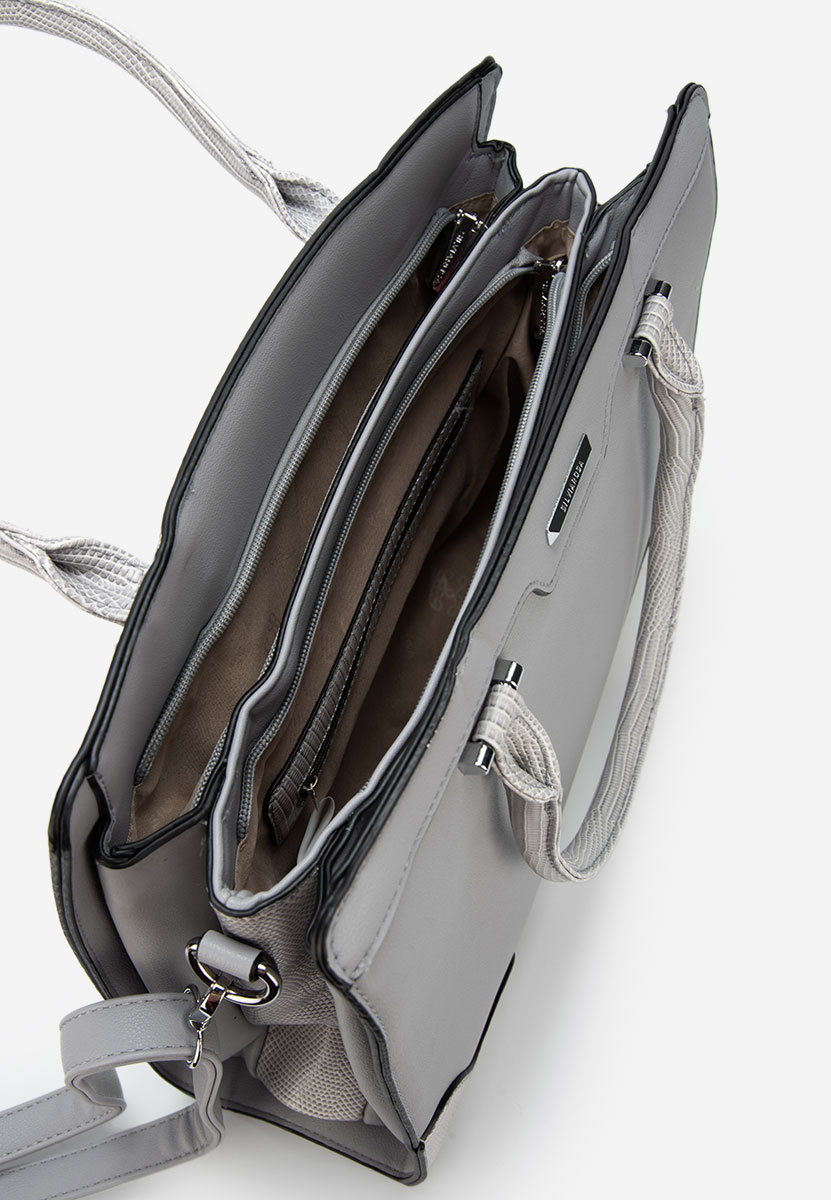 Ръчна чанта Silvia Rosa 6926 сива