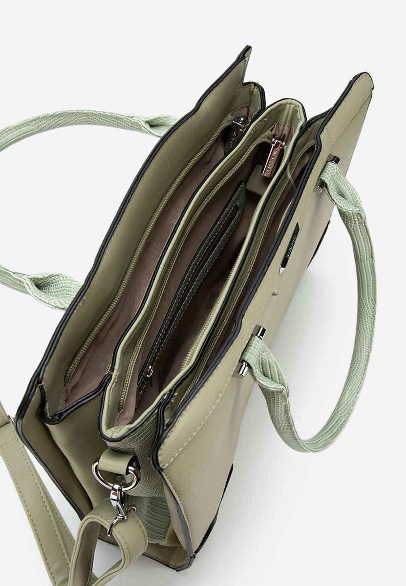 Ръчна чанта Silvia Rosa 6926 зелена